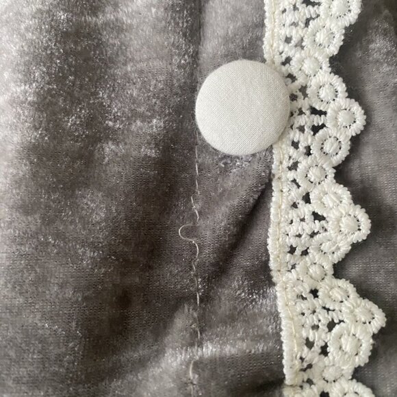 Trish Scully Grey Velvet Dress - Picture 4 of 12